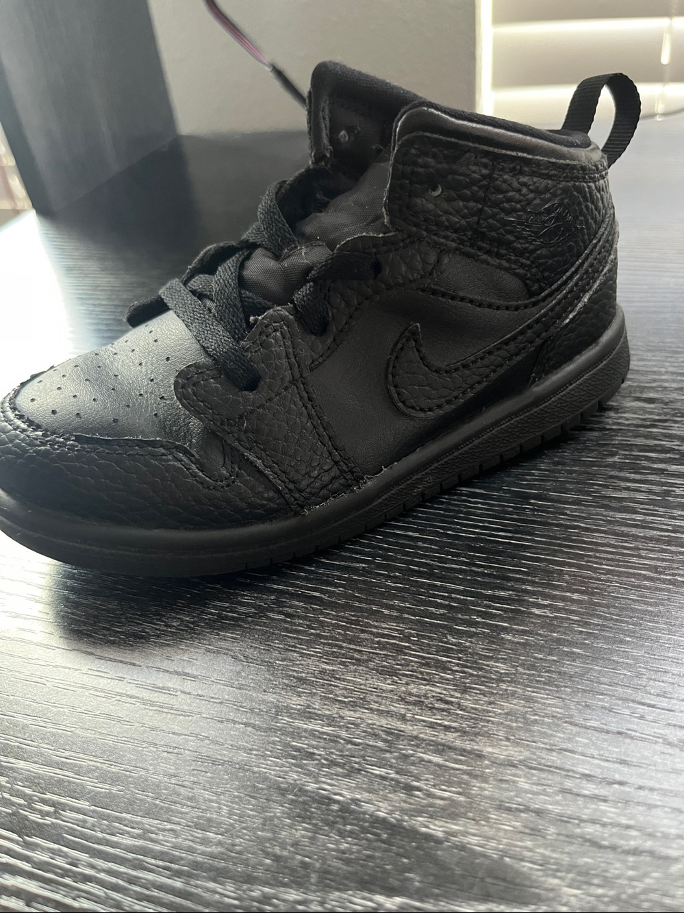 Jordan Kids' Black High-Top Sneakers